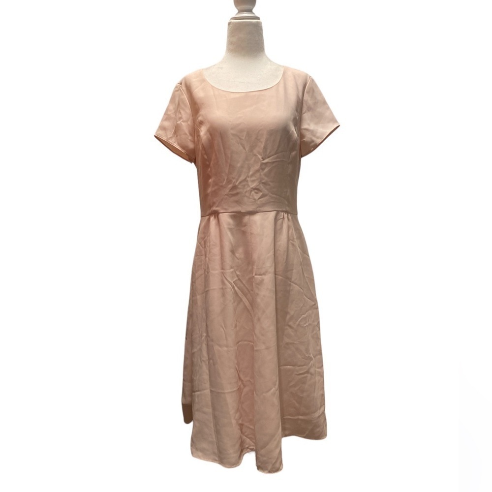Pendleton soft blush scoop neck skater dress